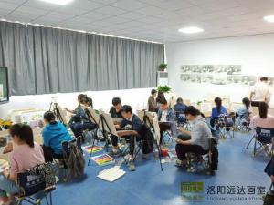 洛陽(yáng)畫室暑假培訓(xùn)如何處理頭部素描